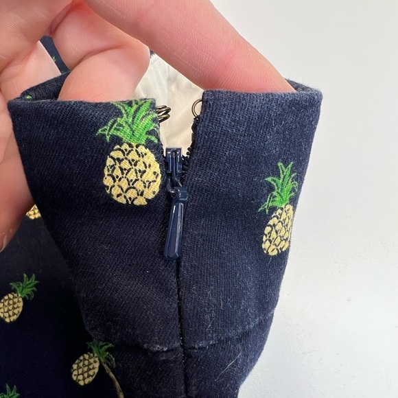 J. Crew Pineapple Print Stretch Chino Shorts Size 12 - Picture 9 of 12